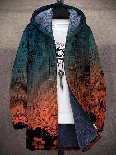 Oliver™ | Art print hooded jacket