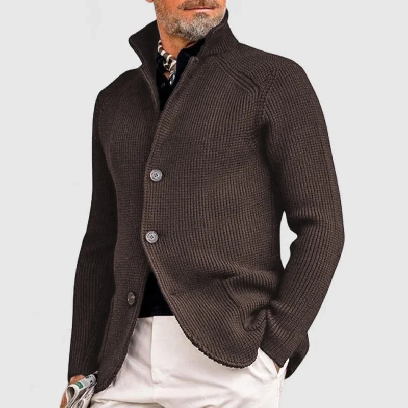 Lincoln™ | Men's Refined Cardigan with Button Closure