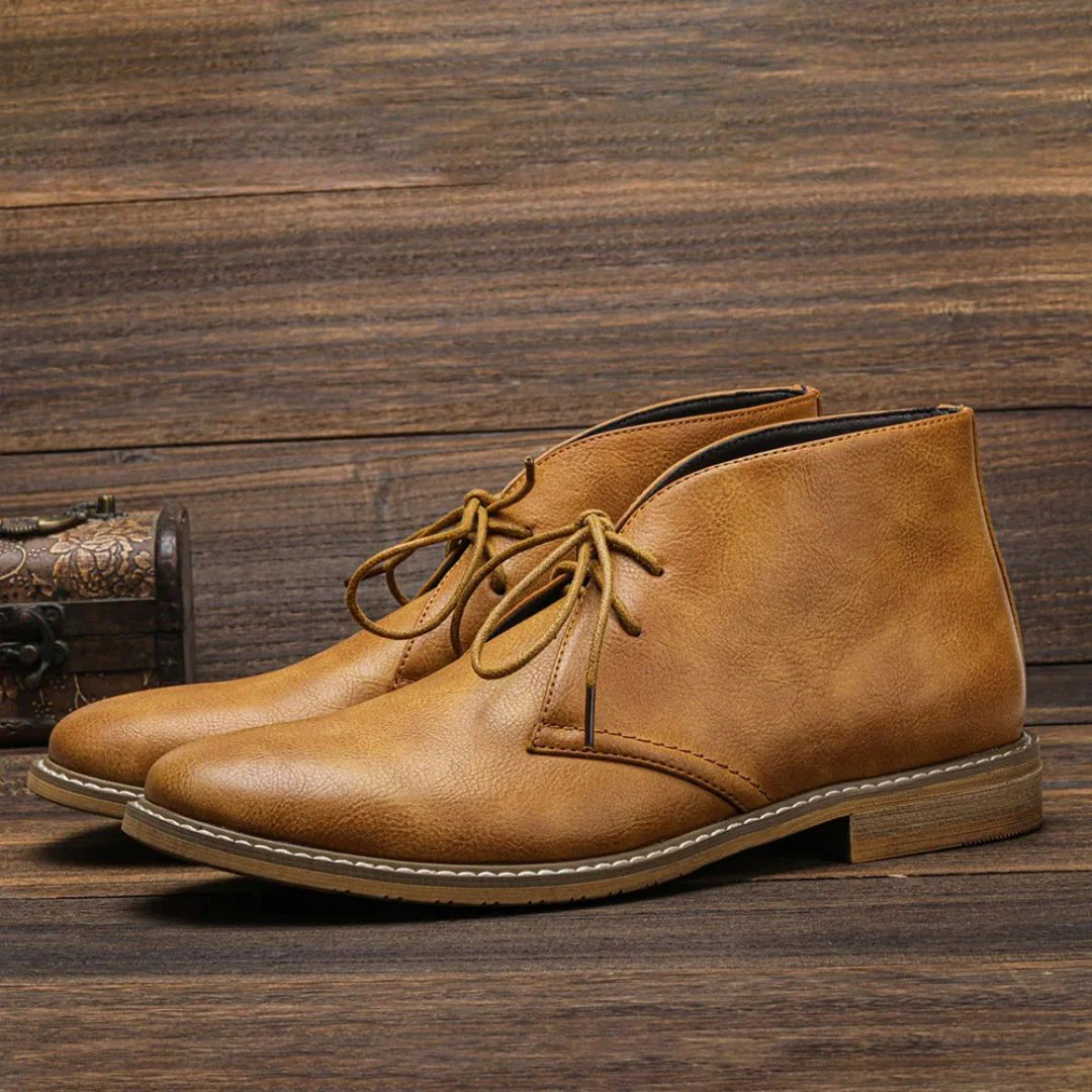 Herold | Chukka boots made of genuine leather