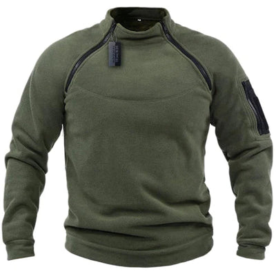 Noah™ | Military Style Fleece Sweater