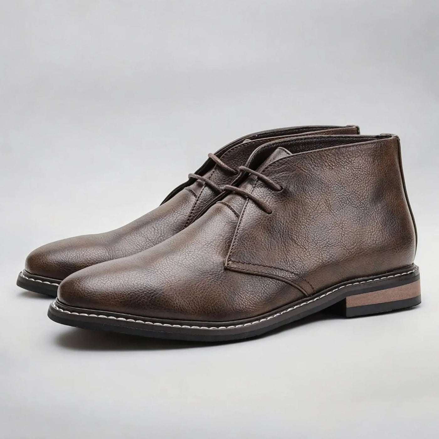 Herold | Chukka boots made of genuine leather