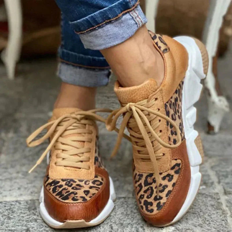 Holly™ | Comfortable Leopard Sneakers