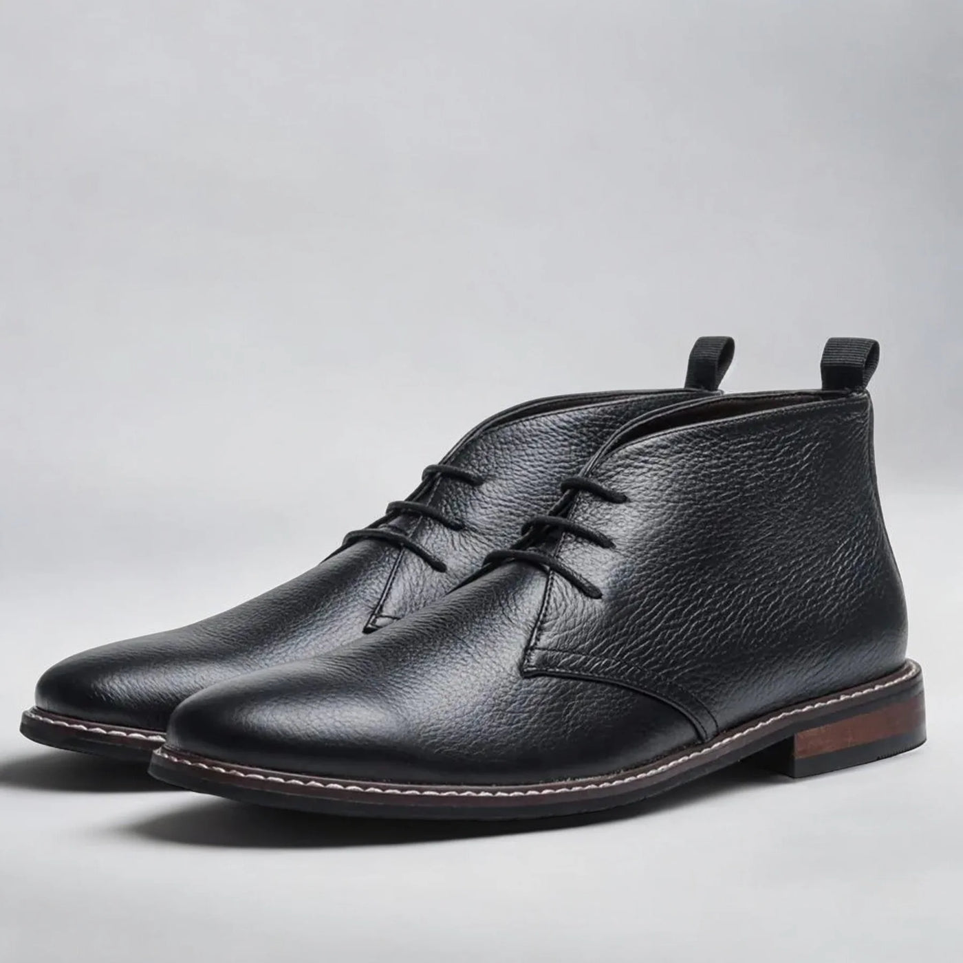 Herold | Chukka boots made of genuine leather