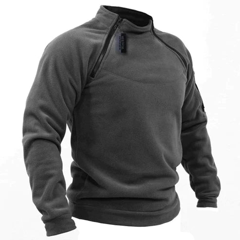 Noah™ | Military Style Fleece Sweater