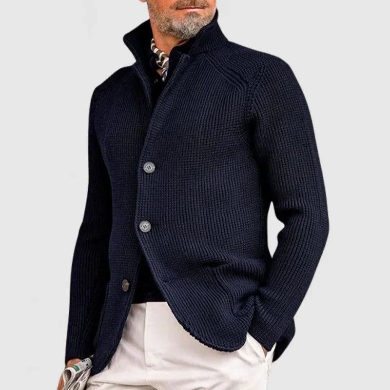 Lincoln™ | Men's Refined Cardigan with Button Closure