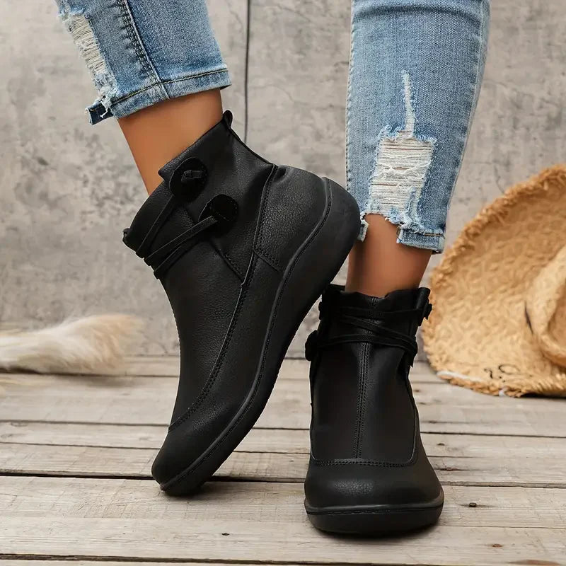 Asia | Total Comfort Casual Ankle Boots