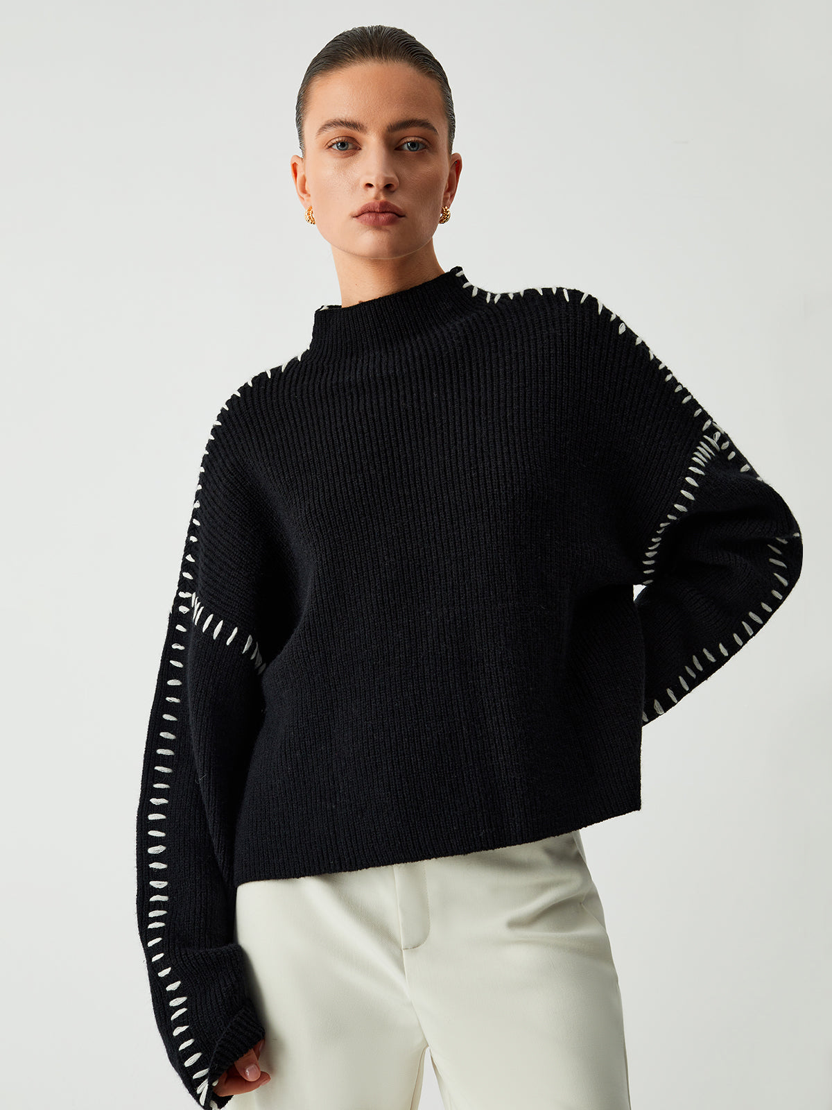 Agnes™ | Oversized Turtleneck Jumper