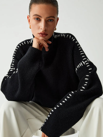 Agnes™ | Oversized Turtleneck Jumper