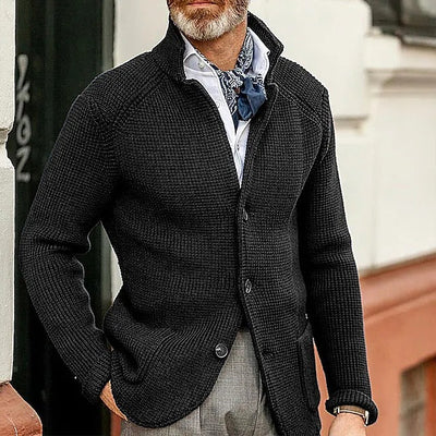 Lincoln™ | Men's Refined Cardigan with Button Closure