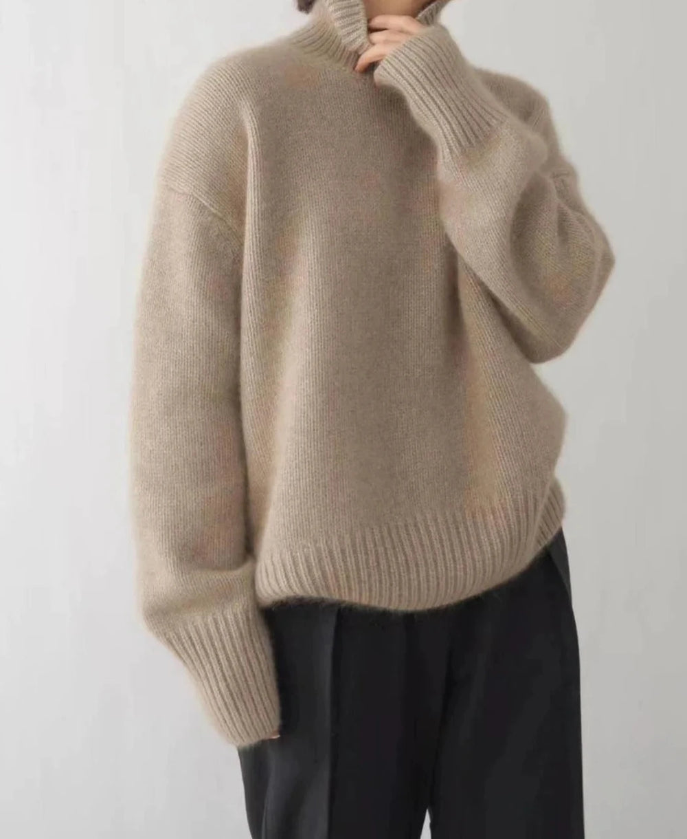 Mia™ | Turtleneck Soft Cashmere Sweater