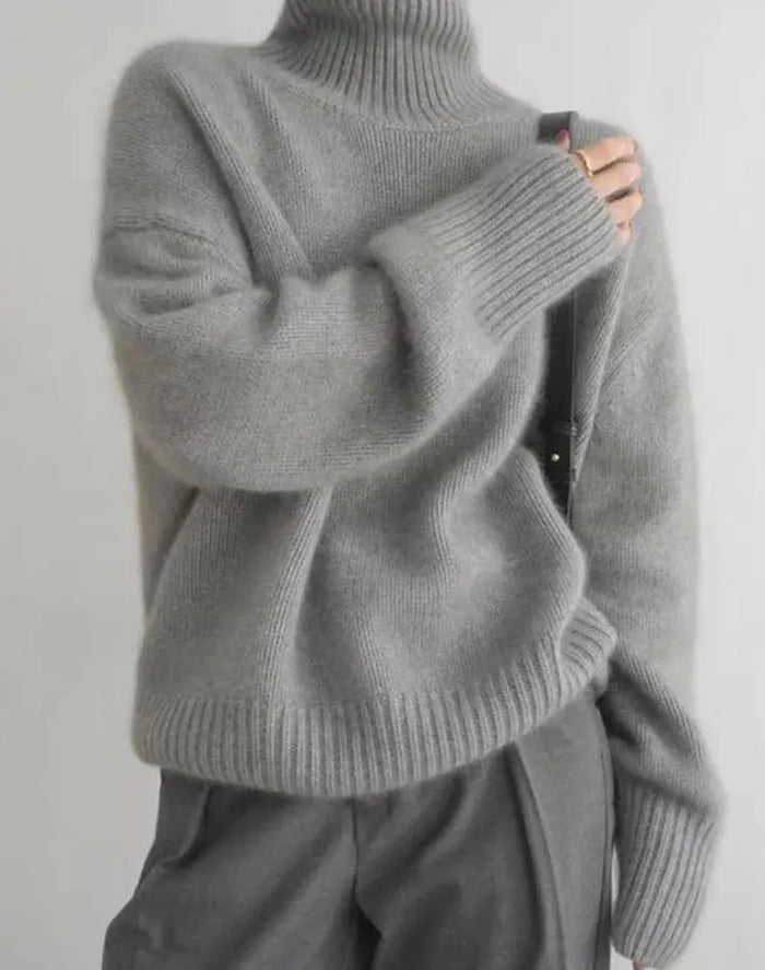 Mia™ | Turtleneck Soft Cashmere Sweater