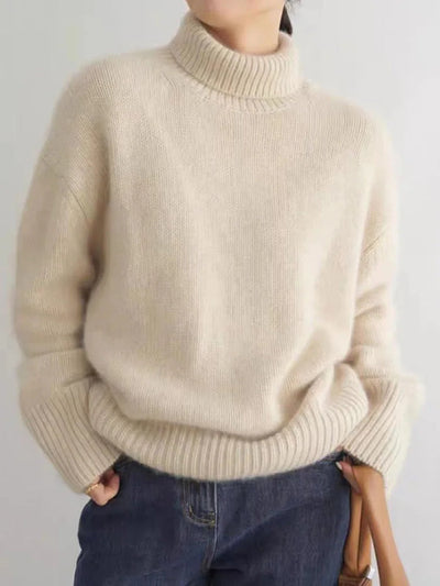 Mia™ | Turtleneck Soft Cashmere Sweater