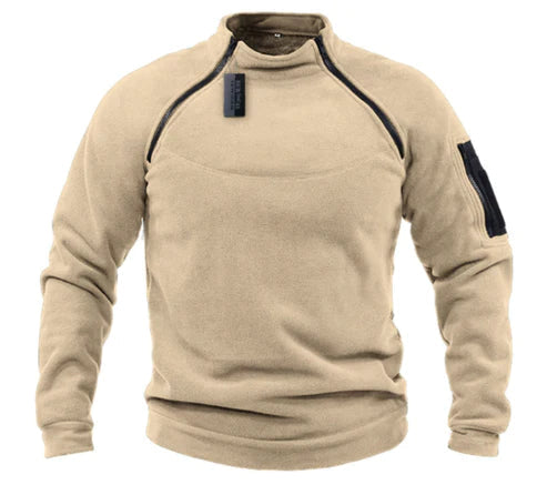 Noah™ | Military Style Fleece Sweater