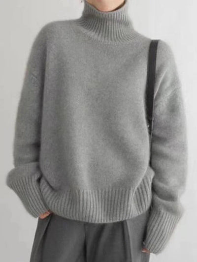 Mia™ | Turtleneck Soft Cashmere Sweater