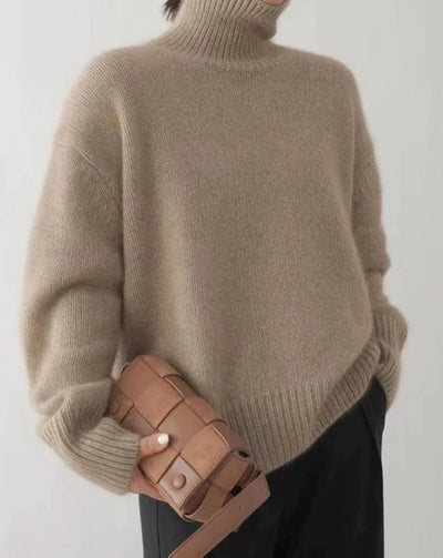 Mia™ | Turtleneck Soft Cashmere Sweater