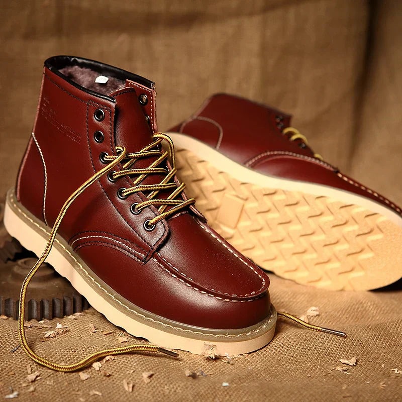 Dustin | Leather winter boots