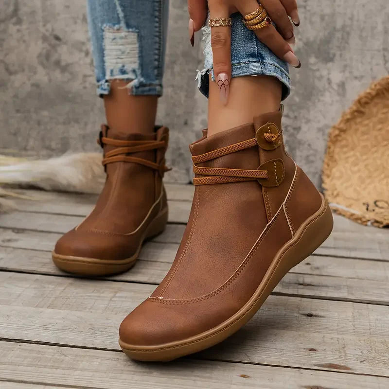 Asia | Total Comfort Casual Ankle Boots