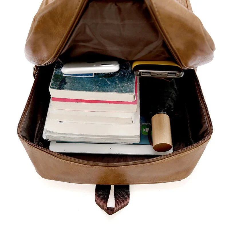 Herbie | Men's Leather Backpack for Office