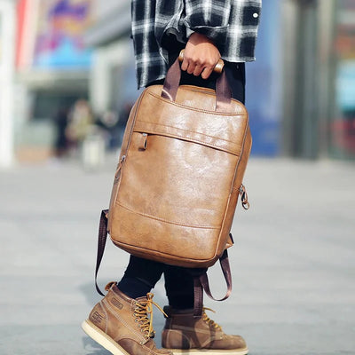 Sonny | Men's Leather Backpack for Office